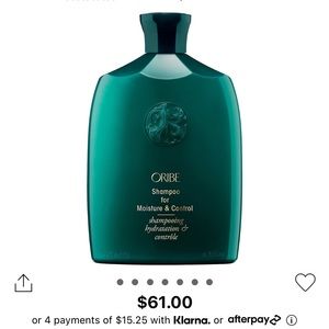 Oribe
Shampoo for Moisture & Control